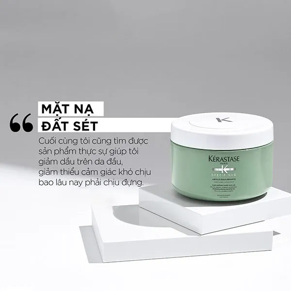 Mặt Nạ Đất Sét Làm Sạch Da Đầu Kérastase Argile Equilibrante 200ml