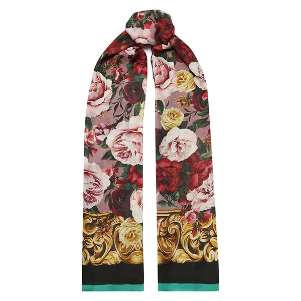 Khăn Quàng Cổ Nữ Dolce & Gabbana D&G FS184A/GDQ31 Phối Màu