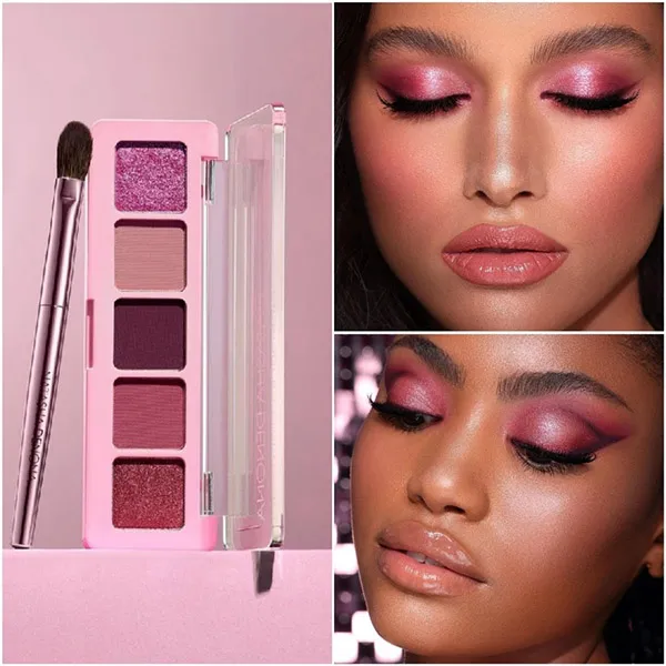 Bảng Phấn Mắt Natasha Denona Valentine's Makeup Set - Mini Eyeshadow Palette And Brush - Trang điểm - Vua Hàng Hiệu