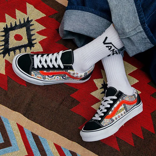 Giày Sneakers Vans Style 36 Moroccan Tile Check Phối Màu
