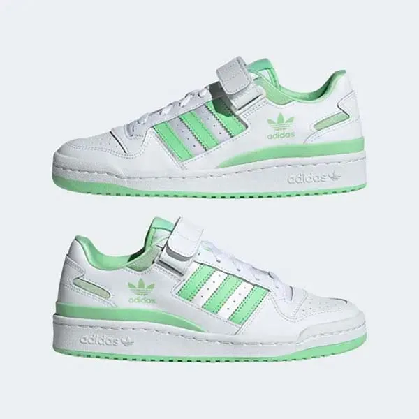 Giày Thể Thao Adidas Forum Low GX5072 Màu Trắng Xanh