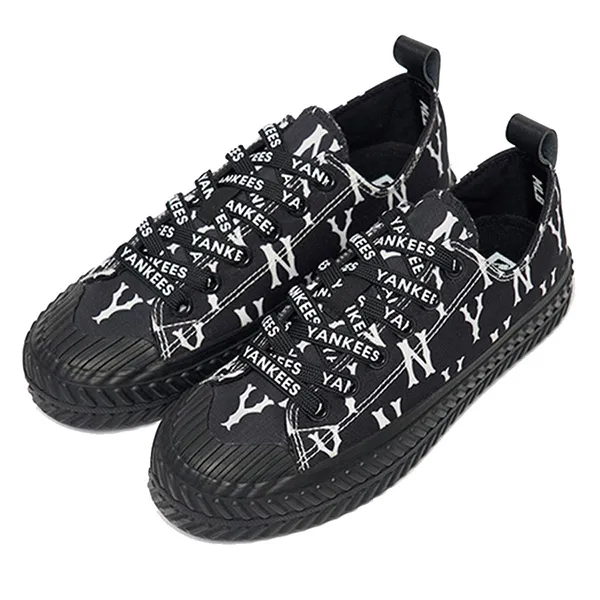Giày Sneakers MLB Playball Monogram Yankees Yanke 3ACVVM12N-50BKS Màu Đen Size 250 - Giày - Vua Hàng Hiệu