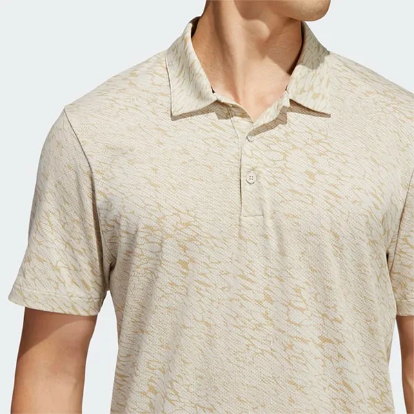 Áo Polo Nam Adidas Three Below Adicross Màu Vàng Nhạt Size S