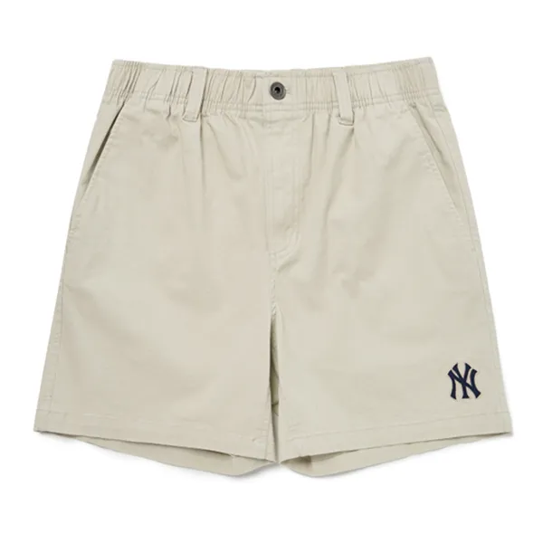 Quần Short MLB New York Yankees 3ASMB0123-50BGL Màu Beige Size S - Thời trang - Vua Hàng Hiệu