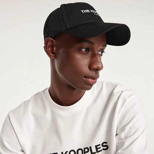 Mũ The Kooples Tone On Tone Logo Màu Đen - Mũ nón - Vua Hàng Hiệu