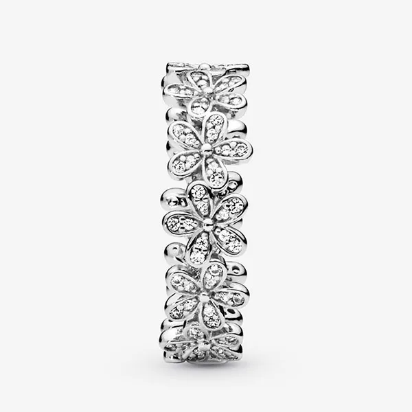 Nhẫn Nữ Pandora Daisy Flower Ring Màu Bạc