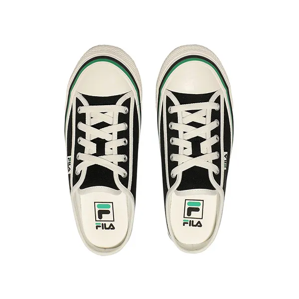 Giày Fila Unisex Scanline Mule Màu Đen - Giày - Vua Hàng Hiệu