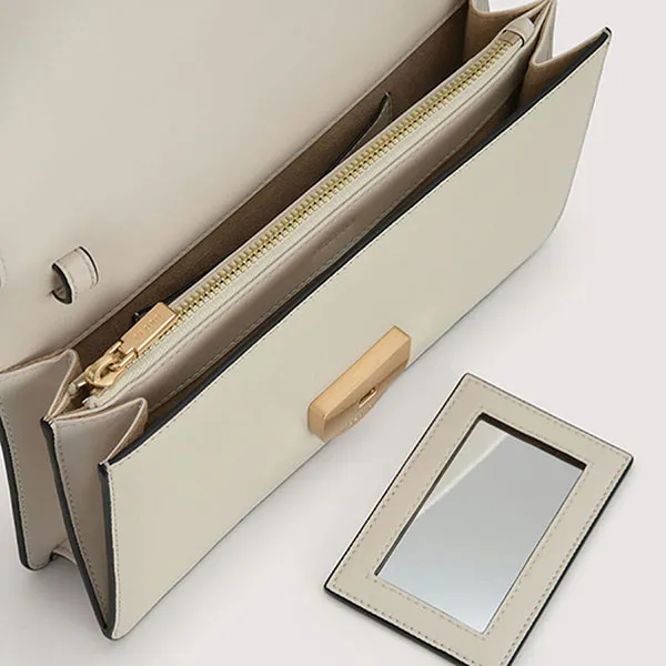 Túi Đeo Chéo Pedro Leather Travel Organizer Chalk PW4-36500006 Màu Be