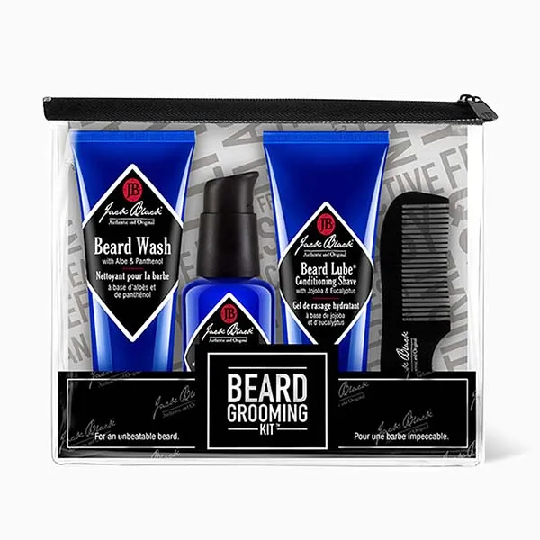 Bộ Chăm Sóc Da Cho Nam Jack Black Beard Grooming Kit 4 Món - Mỹ phẩm - Vua Hàng Hiệu