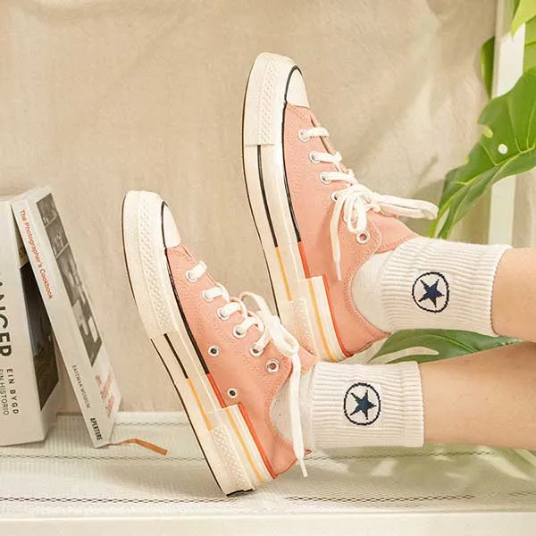 Giày Sneakers Converse Chuck 70 Play in the World Low Top Phối Màu Trắng Hồng