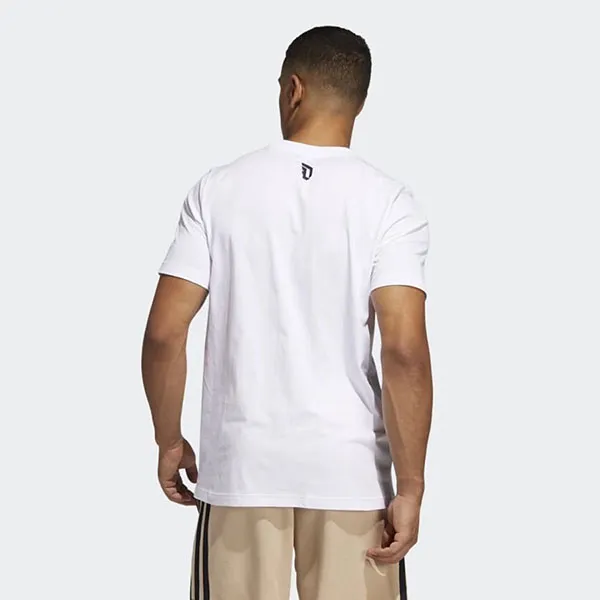 Áo Thun Adidas Dame Avatar Pocket Tee Tshirt Màu Trắng - Thời trang - Vua Hàng Hiệu