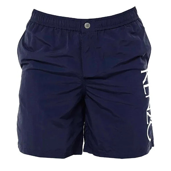 Quần Short Kenzo Mens Logo Swim Shorts M Midnight Màu Xanh Navy