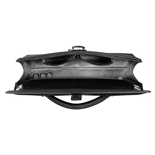 Cặp Montblanc 4810 Westside Briefcase Single Gusset 114678 Màu Đen