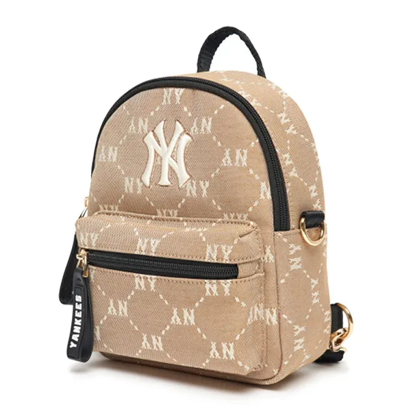 Balo Trẻ Em MLB Dia Monogram JQD Mini Backpack New York Yankees 7ABKM012N-50BGS Màu Nâu - 3