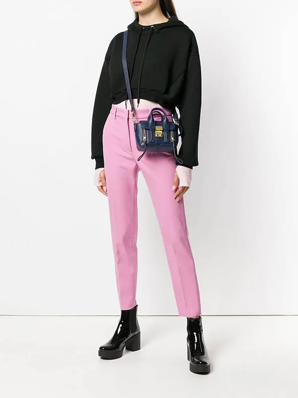 Túi Xách 3.1 Phillip Lim Pashli Nano Satchel Bag Màu Xanh Navy