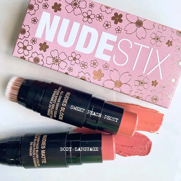Set Phấn Má Dạng Thỏi Nudestix Pretty Nude Skin 2pcs (2x7g) - Trang điểm - Vua Hàng Hiệu