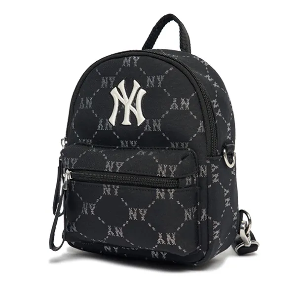 Balo Trẻ Em MLB DIA Monogram JQD Mini Backpack New York Yankees 7ABKM012N-50BKS Màu Đen - Túi xách - Vua Hàng Hiệu