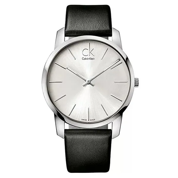Đồng Hồ Nam Calvin Klein CK K2G211C6 Quartz (Pin) Màu Bạc Dây Da - Đồng hồ - Vua Hàng Hiệu
