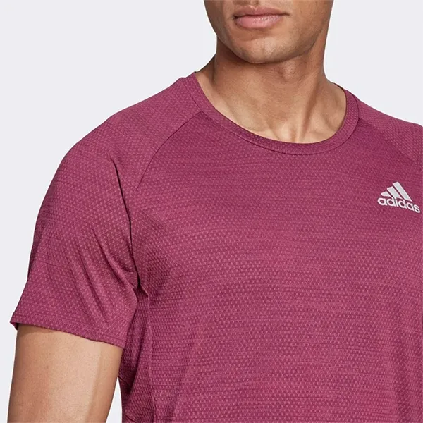 Áo Thun Nam Adidas Tshirt Chạy Bộ Màu Đỏ Thẫm - Thời trang - Vua Hàng Hiệu