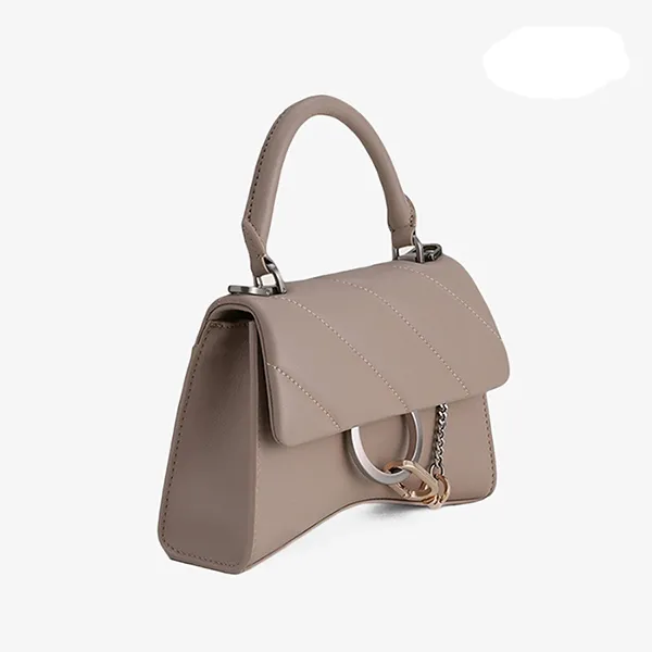 Túi Đeo Chéo Pedro Qulited Top Handle Bag PW2-55060014-14 Màu Nâu Sẫm