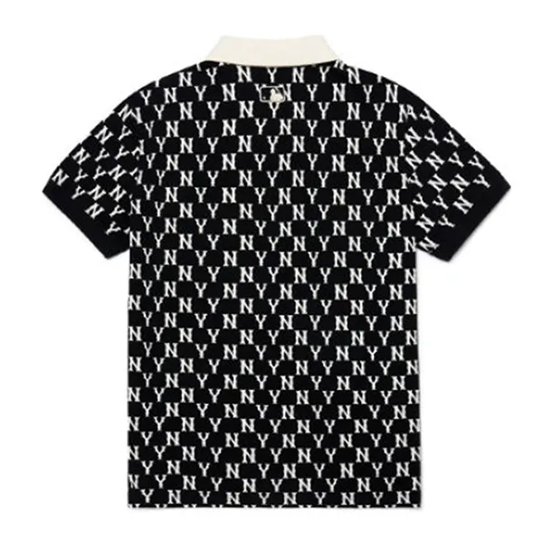 Áo Polo MLB Monogram All Over Karatti 3FPQM5023-50BKS Màu Đen Size M - Thời trang - Vua Hàng Hiệu