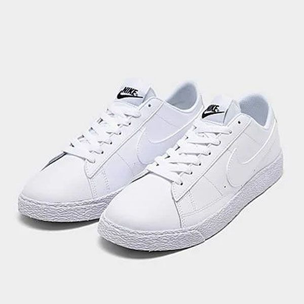 Giày Thể Thao Nike Blazer Low Gs 'White' 555190-102 Màu Trắng - 3