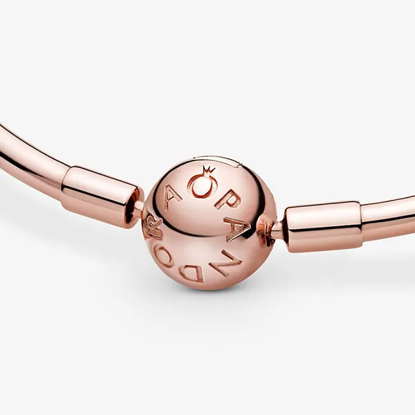 Vòng Đeo Tay Nữ Pandora Moments Bangle Màu Vàng Hồng Size 19 - Trang sức - Vua Hàng Hiệu