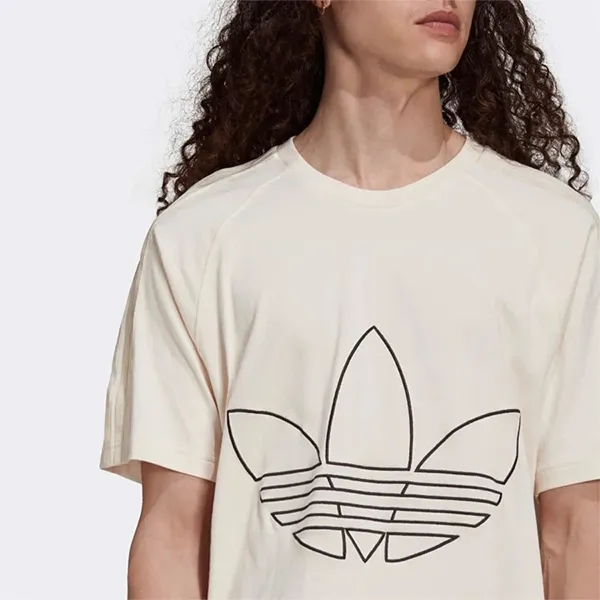 Áo Thun Nam Adidas Graphic Tricolor Tshirt Màu Trắng Đục Size M - Thời trang - Vua Hàng Hiệu