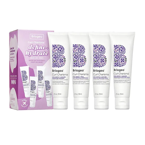 Set Chăm Sóc Tóc Briogeo Curl Charisma™ Silicone-Free Curly Hair Care Travel Kit - Chăm sóc tóc - Vua Hàng Hiệu