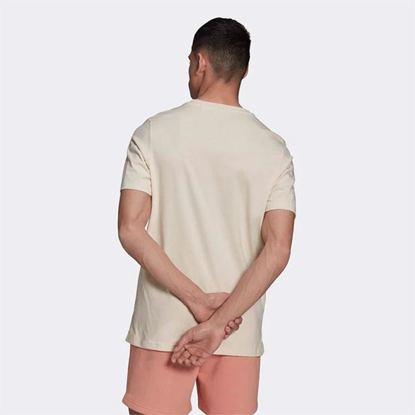 Áo Thun Nam Adidas Graphic Trefoil Series Tshirt Màu Trắng Đục Size S - 4