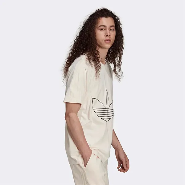 Áo Thun Nam Adidas Graphic Tricolor Tshirt Màu Trắng Đục Size M - Thời trang - Vua Hàng Hiệu