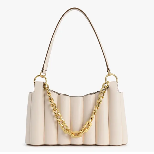 Túi Xách Pedro Harp Hobo Bag PW2-36390006 Màu Trắng