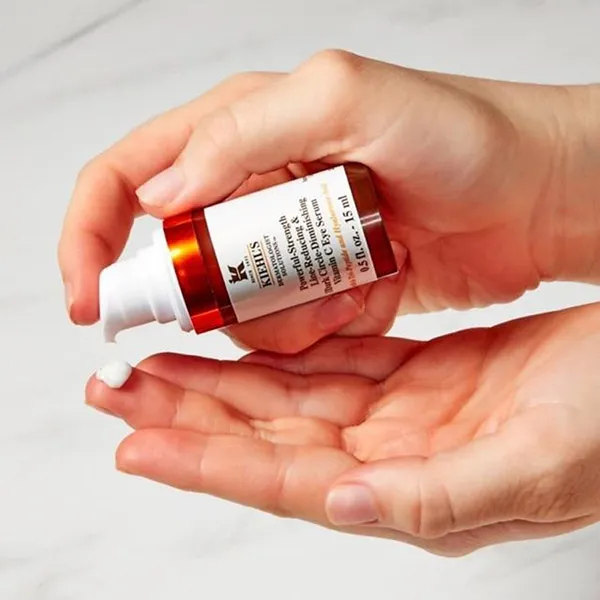 Tinh Chất Dưỡng Mắt Kiehl's Vitamin C Powerful-Strength Line-Reducing & Dark Circle-Diminishing Vitamin C Eye 15ml
