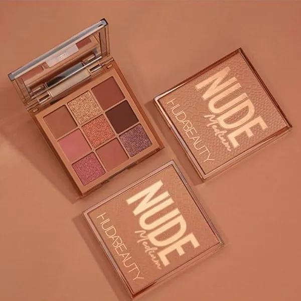 Bảng Phấn Mắt Huda Beauty Nude Obsessions Eyeshadow Palette - Nude Medium - Trang điểm - Vua Hàng Hiệu