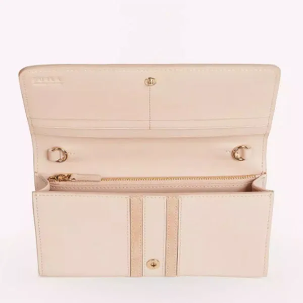 Túi Xách Furla Sirena Chain Wallet L Bon Bon Màu Da - Túi xách - Vua Hàng Hiệu