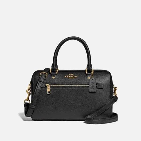 Túi Xách Coach Rowan Satchel Im/Black Màu Đen