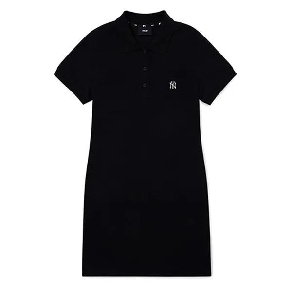 Váy Polo MLB Wms Pique Dress New York Yankees 3FOP00623-50BKS Màu Đen Size M