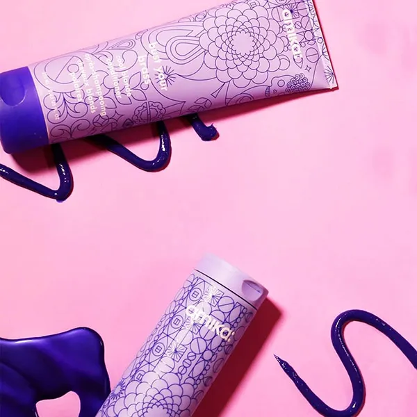 Bộ Sản Phẩm Chăm Sóc Tóc Amika Bust Your Brass Purple Blonde Mane-tenance Wash, Treat & Style Set 4 Món - Chăm sóc tóc - Vua Hàng Hiệu