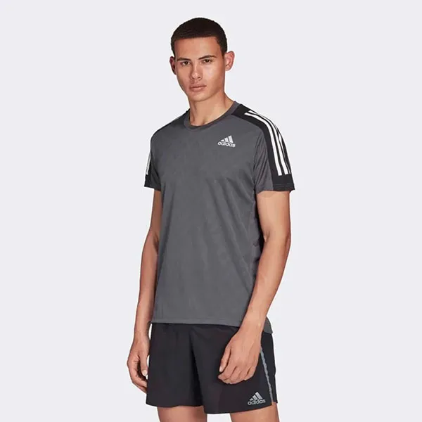 Áo Thun Chạy Bộ Adidas – 3 Sọc Own The Run Tshirt Size S