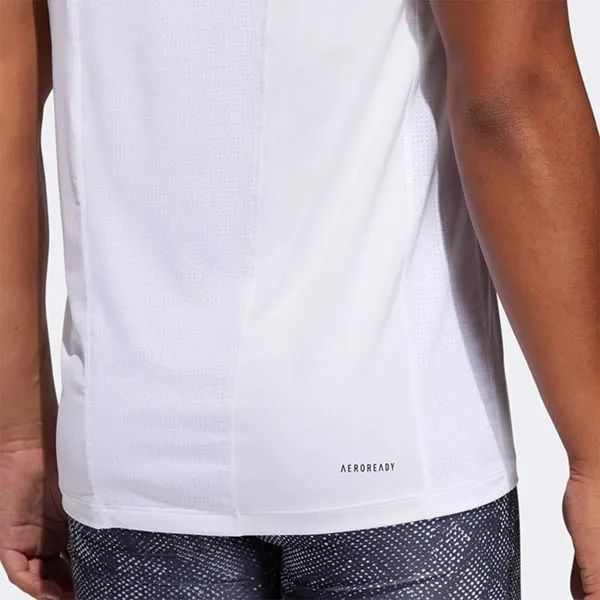 Áo Thun Ôm Adidas 3 Sọc Techfit Tshirt Màu Trắng