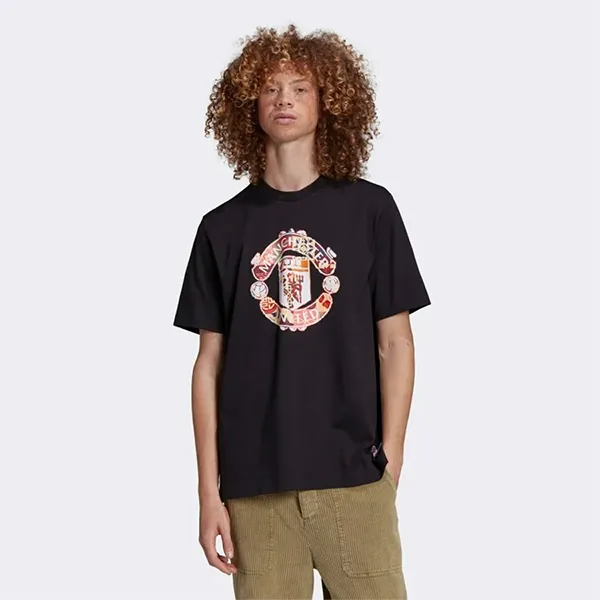 Áo Thun Nam Adidas Tết Manchester United Tshirt Màu Đen Size M - Thời trang - Vua Hàng Hiệu