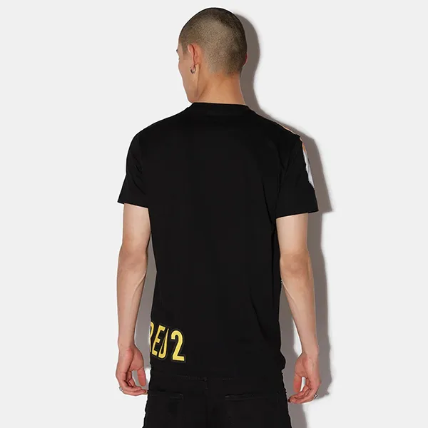 Áo Thun Dsquared2 D2tiger Dsquared2 T-Shirt Màu Đen - Thời trang - Vua Hàng Hiệu