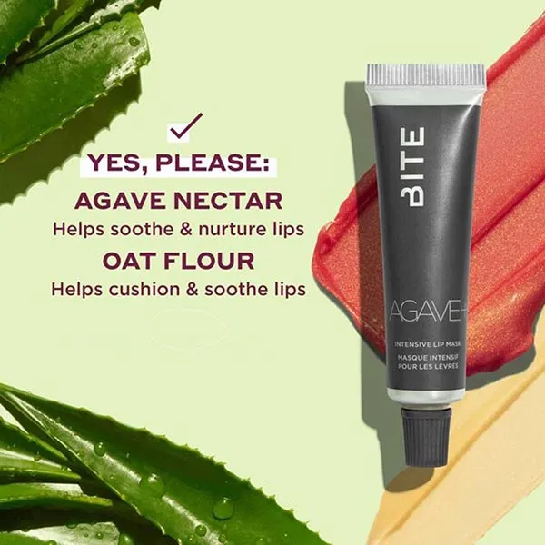 Mặt Nạ Ngủ Cho Môi Bite Beauty Agave+ Intensive Lip Mask Natural 15g - Mặt nạ - Vua Hàng Hiệu