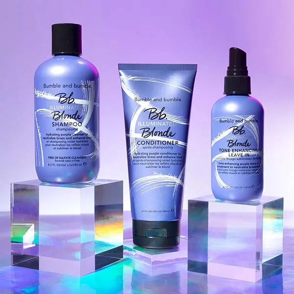 Bộ Chăm Sóc Tóc Nâng Tone Bumble And Bumble Bb. Illuminated Blonde Tone Enhancing Trio Mini - Chăm sóc tóc - Vua Hàng Hiệu