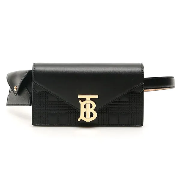 Túi Đeo Hông Burberry TB Envelope Belt Bag 8027476 Kèm Card Màu Đen - Túi xách - Vua Hàng Hiệu