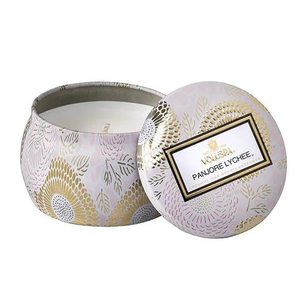 Bộ Nến Mini Voluspa Candle Trio - French Cade, Goji & Lychee - Nến thơm - Vua Hàng Hiệu