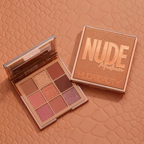 Bảng Phấn Mắt Huda Beauty Nude Obsessions Eyeshadow Palette - Nude Medium - Trang điểm - Vua Hàng Hiệu