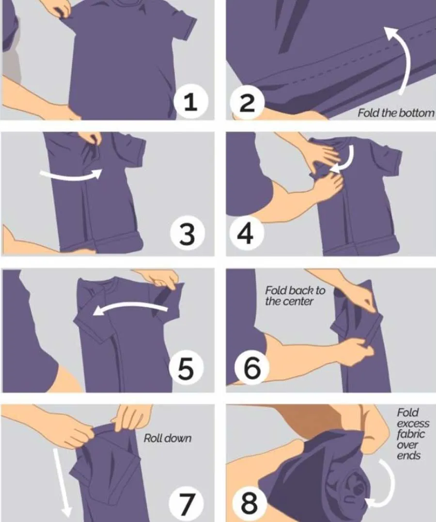 7 Cách gấp áo sơ mi không bị nhăn ĐƠN GIẢN ai cũng làm được