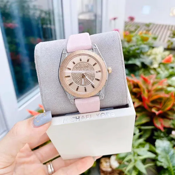 Đồng Hồ Nữ Michael Kors MK Channing Matte Pink Watch 40mm Màu Hồng - Đồng hồ - Vua Hàng Hiệu