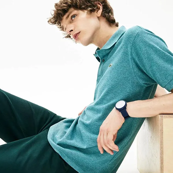 Áo Polo Lacoste Men's L.12.64 Verde Màu Xanh Size M